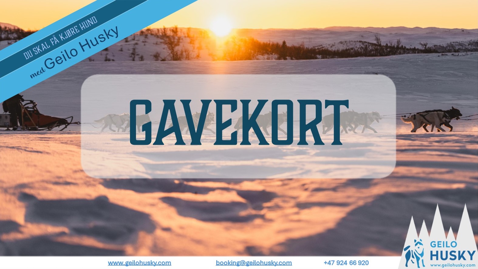 Gavekort Geilo Husky